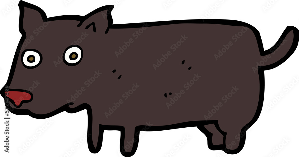 cartoon little dog cartoon little dog