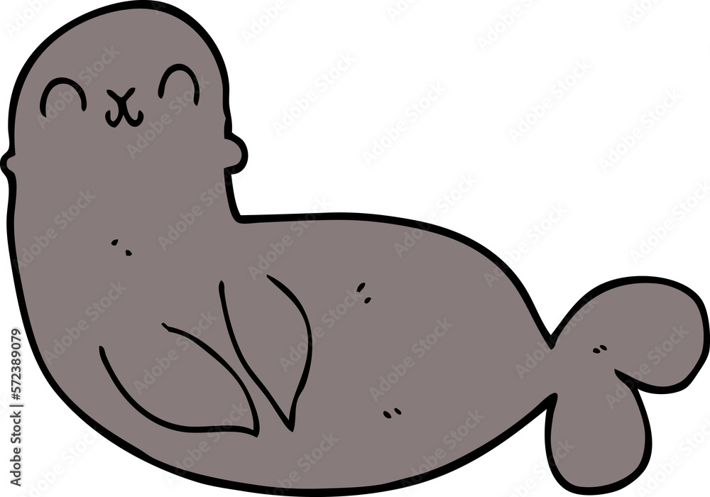 cartoon seal cartoon seal