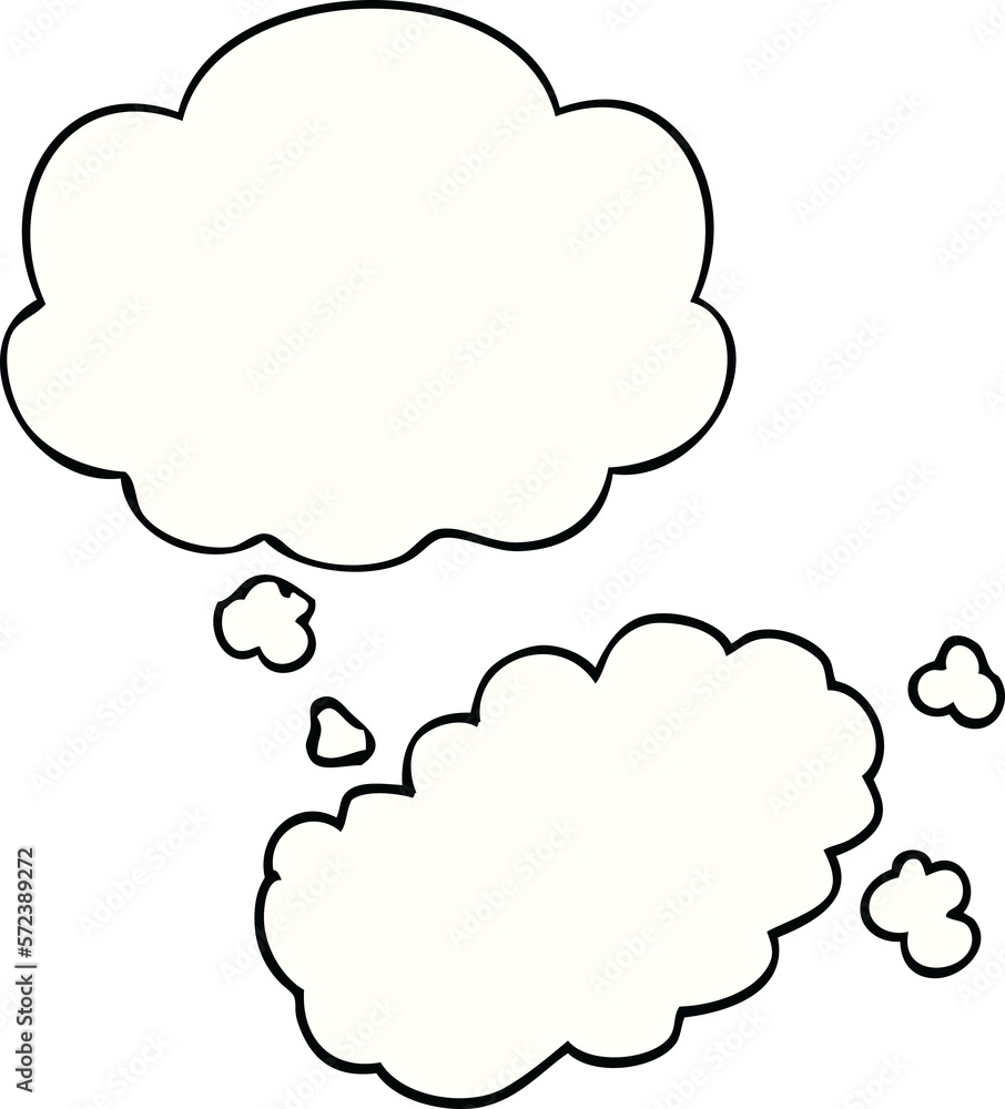 cartoon puff of smoke and thought bubble cartoon puff of smoke and thought bubble