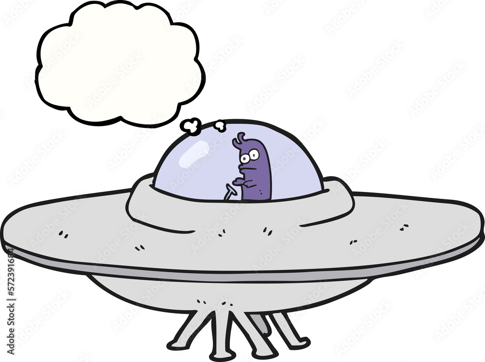 thought bubble cartoon flying saucer thought bubble cartoon flying saucer
