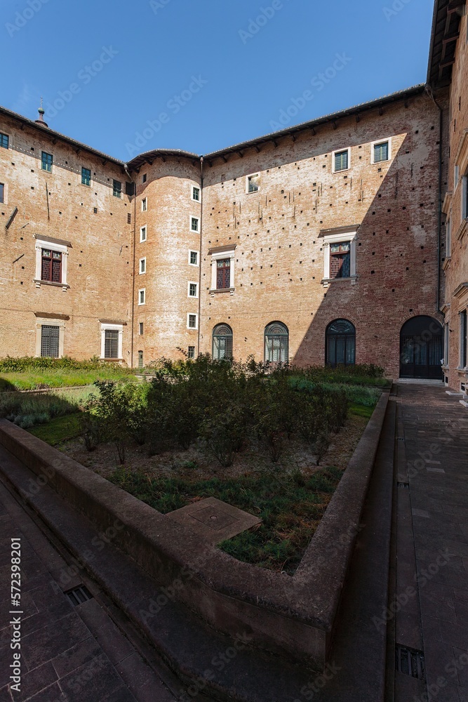 View of Urbino's castle city