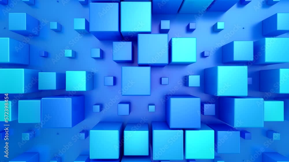 Background of Animated Cubes. Abstract motion, loop, two color, 3d rendering, 4k resolution
Background of Animated Cubes. Abstract motion, loop, two color, 3d rendering, 4k resolution