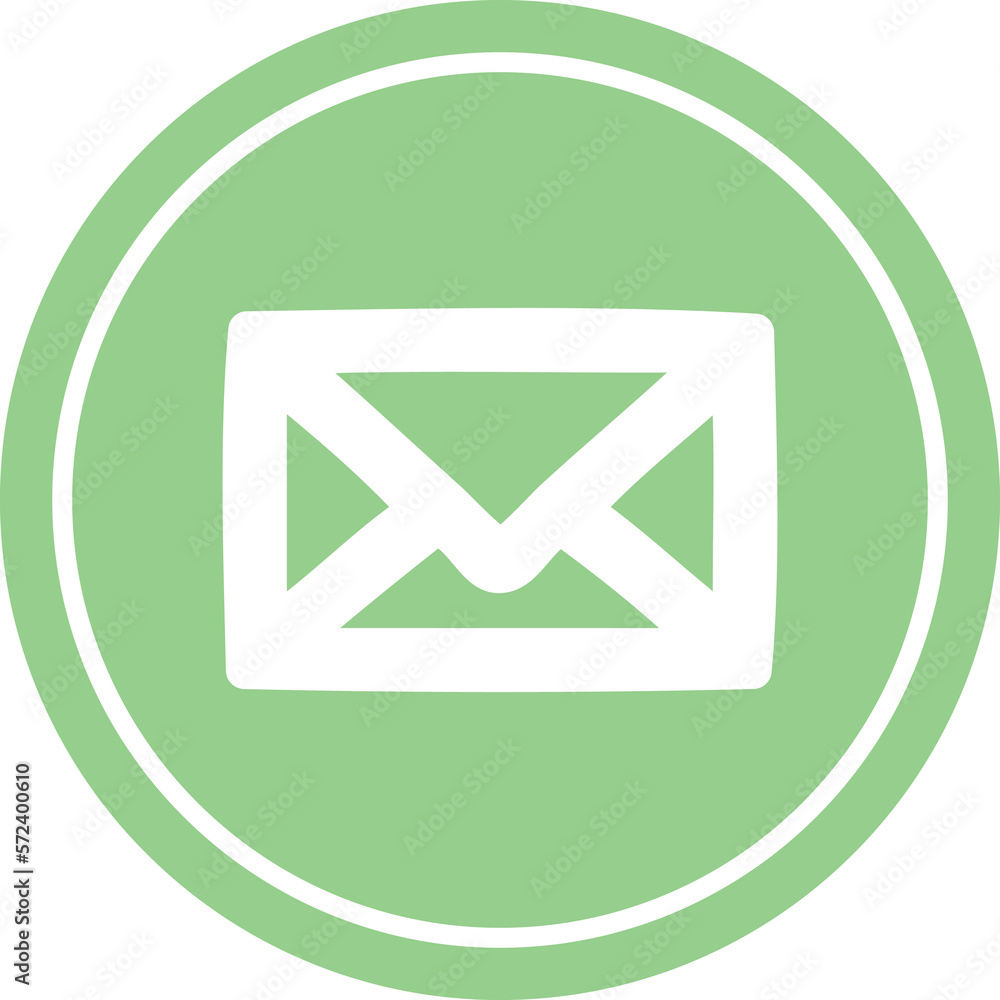 envelope letter circular icon envelope letter circular icon