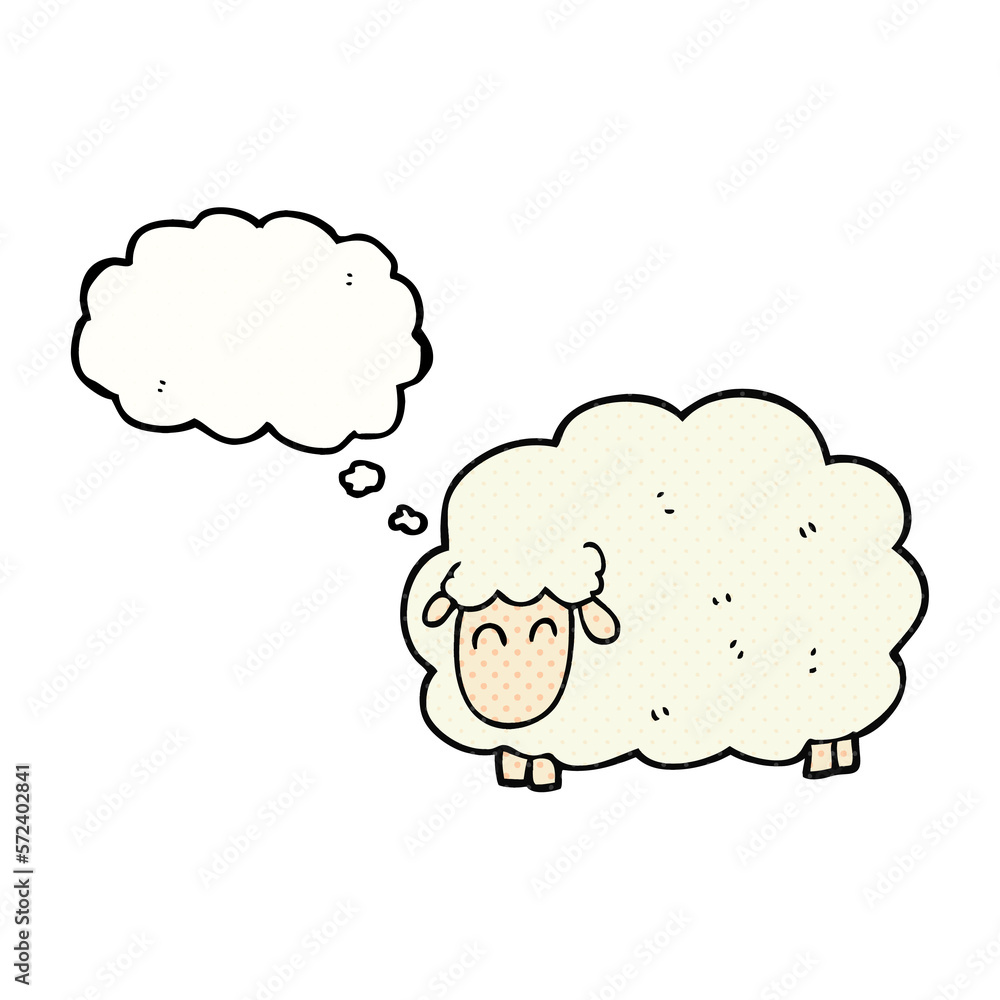 thought bubble cartoon sheep thought bubble cartoon sheep