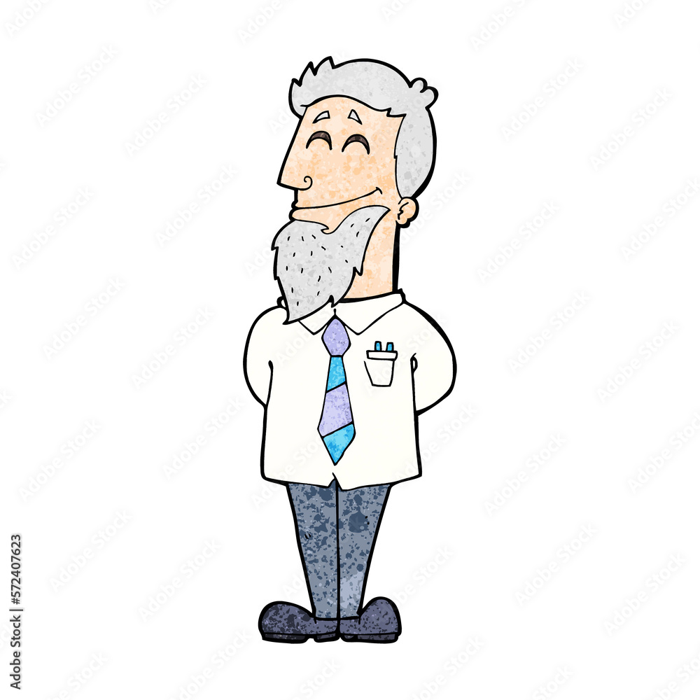 Obraz premium cartoon psychologist
