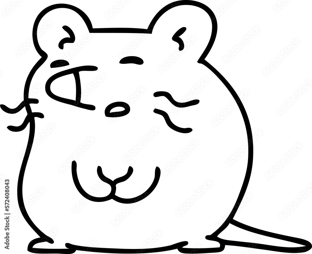 cartoon white mouse Stock Illustration | Adobe Stock