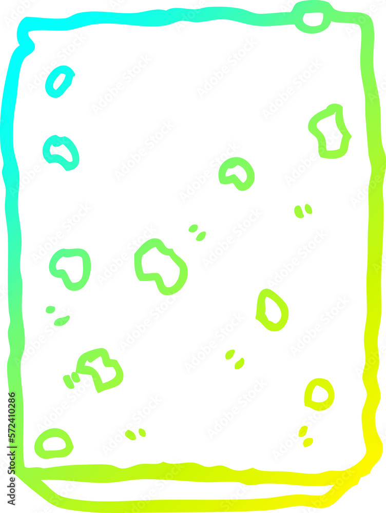 cold gradient line drawing cartoon biscuit cold gradient line drawing cartoon biscuit