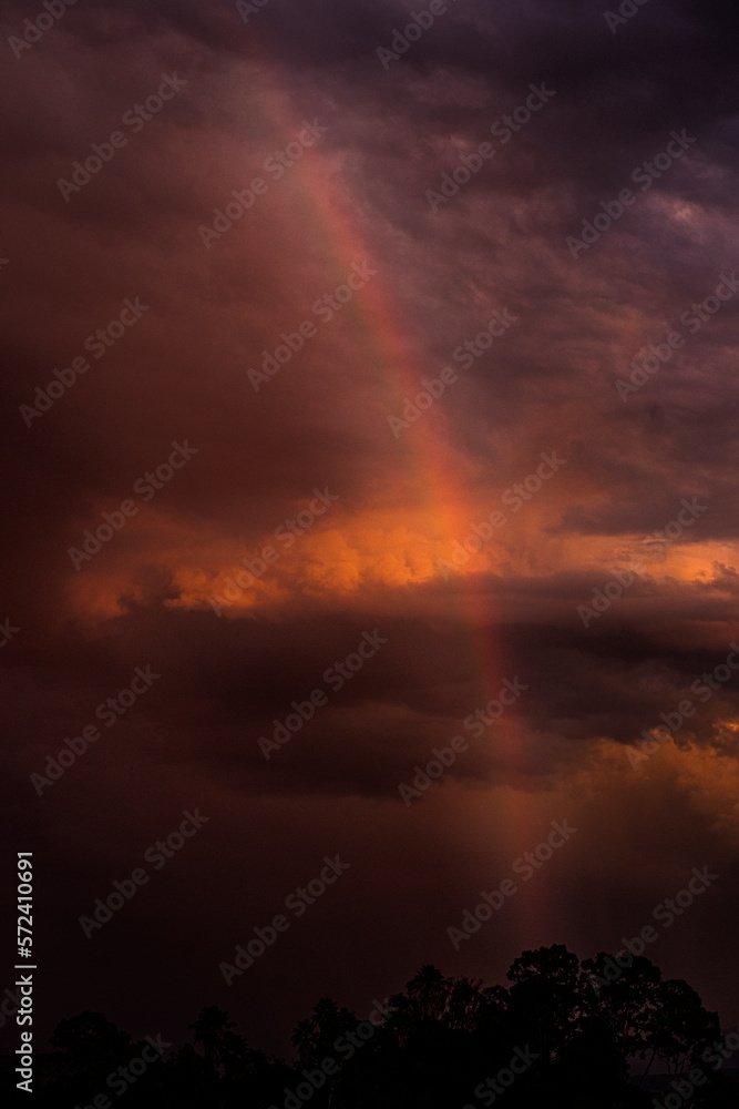 Fototapeta premium clouds at sunset