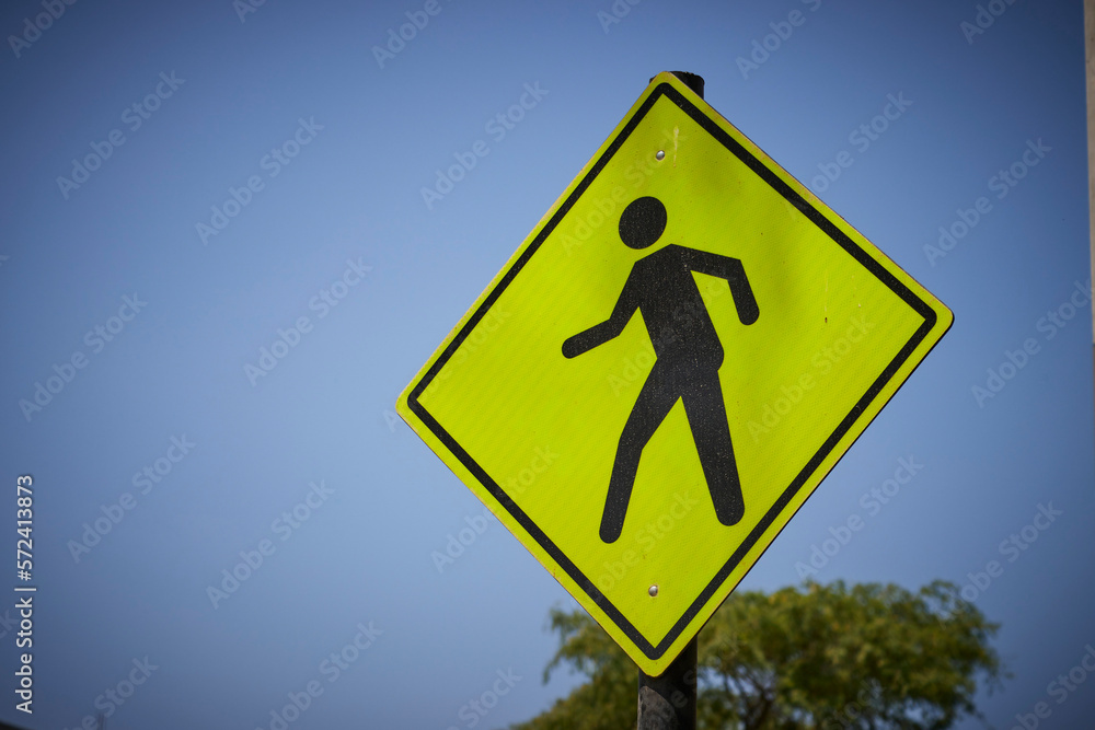 pedestrian crossing sign pedestrian crossing sign