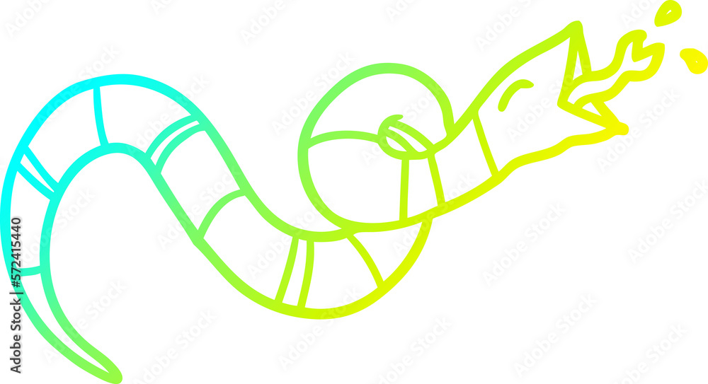 cold gradient line drawing hissing snake cold gradient line drawing hissing snake