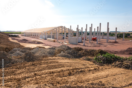 new hall in the countryside