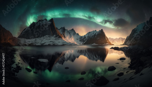 Journey to the Edge of the World: Experiencing the Majesty of Norway's Landscapes and Aurora Borealis © Robert