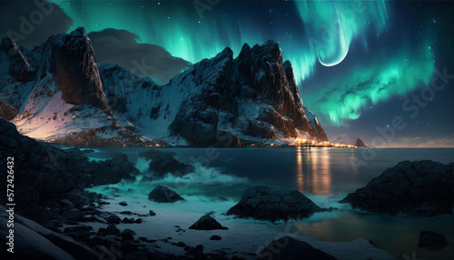 Journey to the Edge of the World: Experiencing the Majesty of Norway's Landscapes and Aurora Borealis © Robert