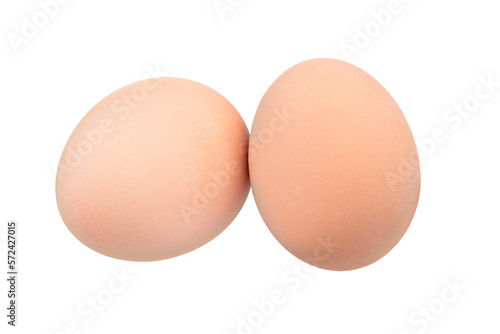 Wallpaper Mural Brown chicken egg isolated on white background. Full Depth of field. Focus stacking. PNG Torontodigital.ca