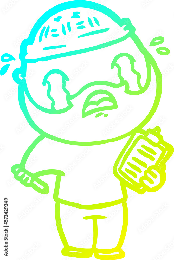 cold gradient line drawing cartoon bearded man crying cold gradient line drawing cartoon bearded man crying