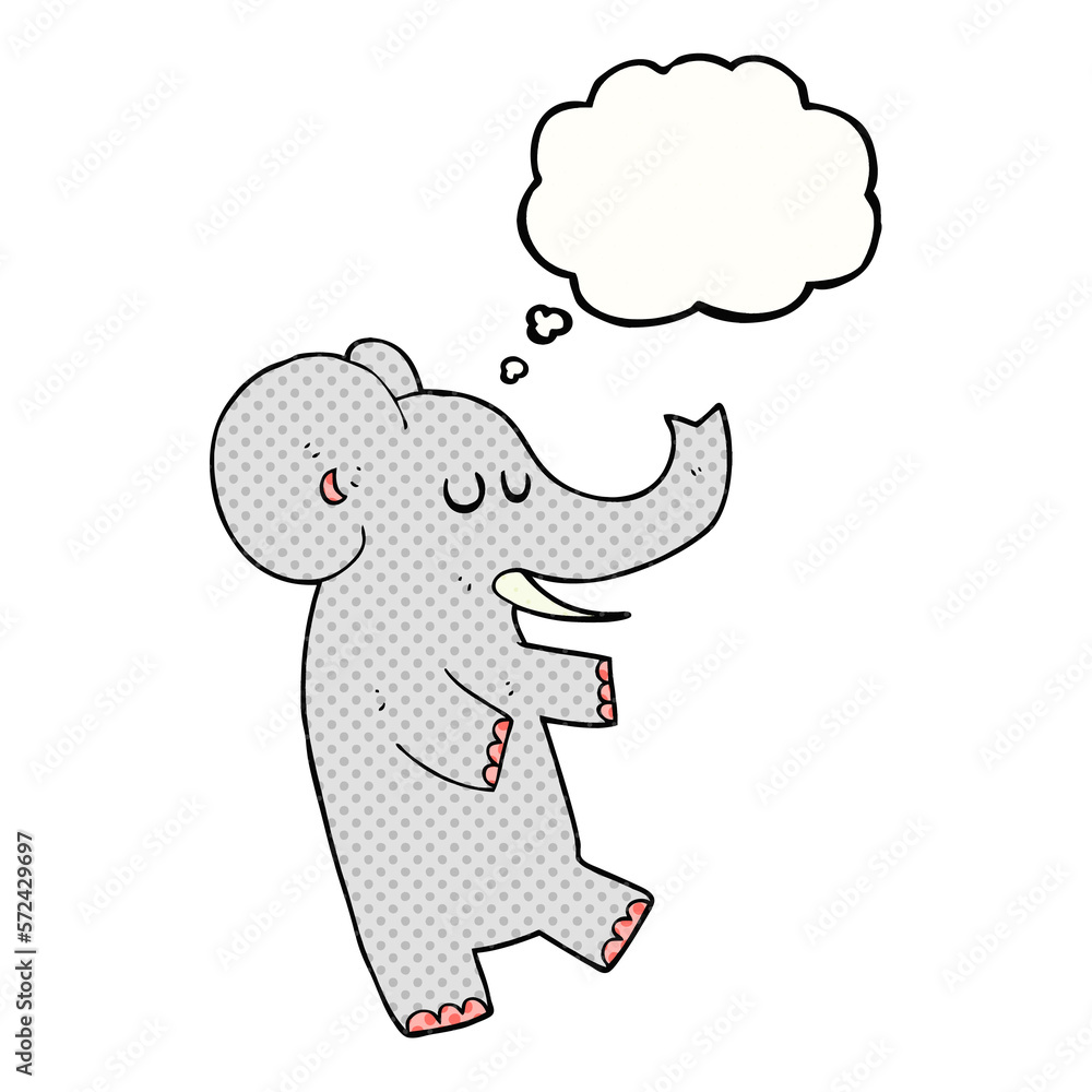 thought bubble cartoon dancing elephant thought bubble cartoon dancing elephant