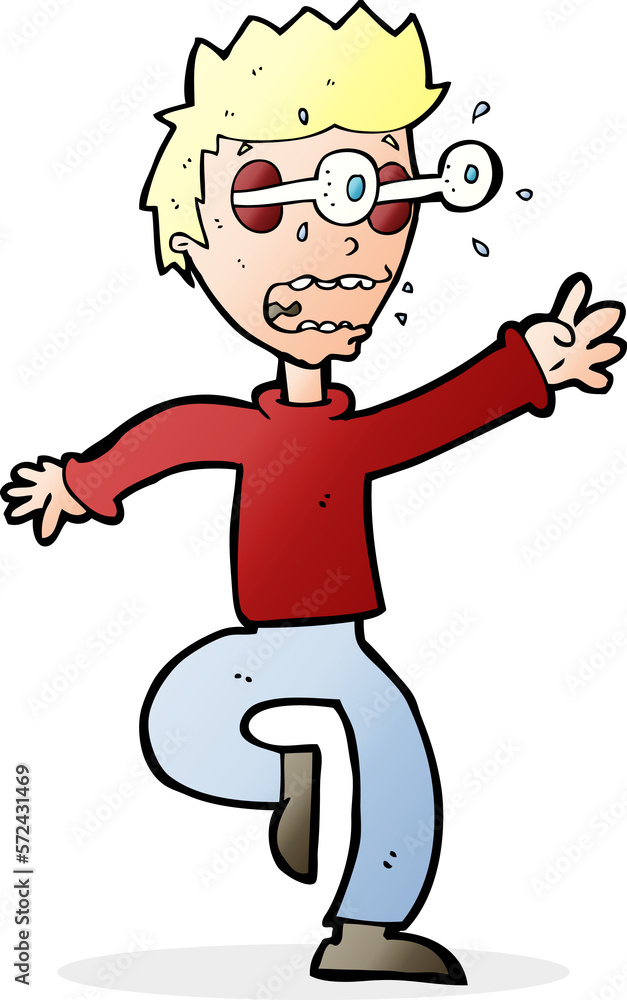 cartoon terrified man with eyes popping out cartoon terrified man with eyes popping out