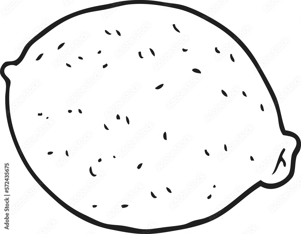 black and white cartoon lemon black and white cartoon lemon