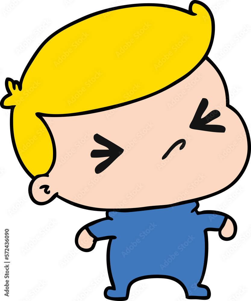 cartoon of a kawaii cute cross baby cartoon of a kawaii cute cross baby