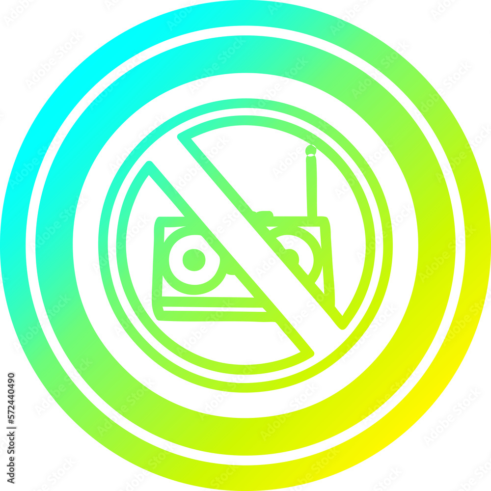 no music circular in cold gradient spectrum no music circular in cold gradient spectrum