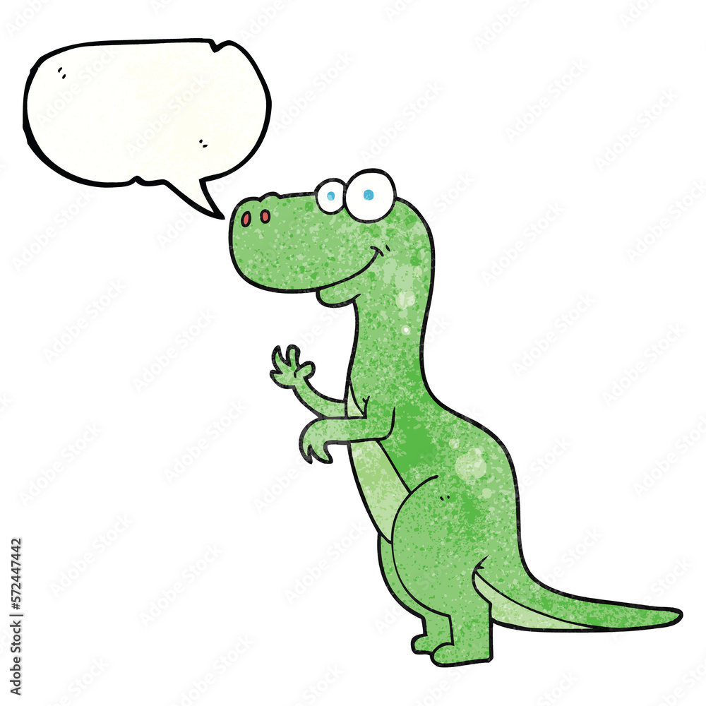 speech bubble textured cartoon dinosaur speech bubble textured cartoon dinosaur