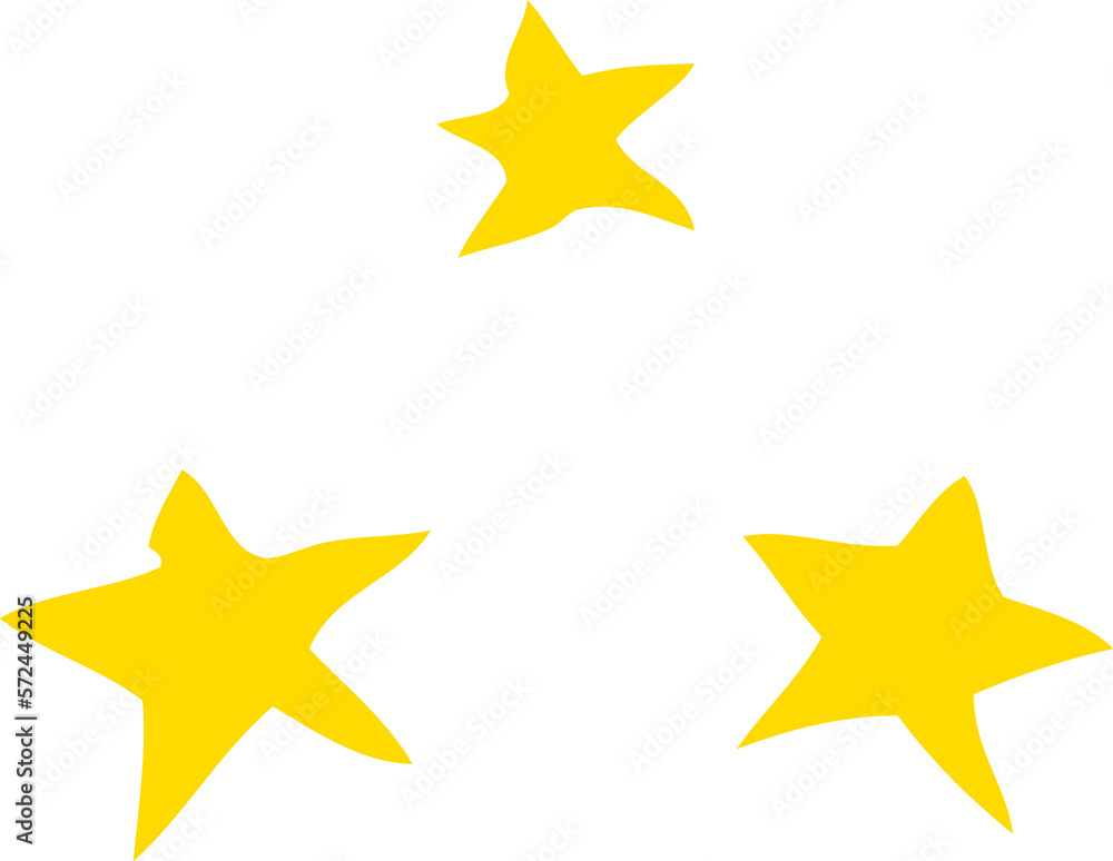 flat color style cartoon stars flat color style cartoon stars