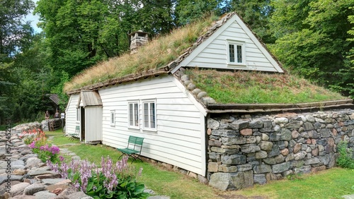 Photography maison ancienne en Norvège, Scandinavie