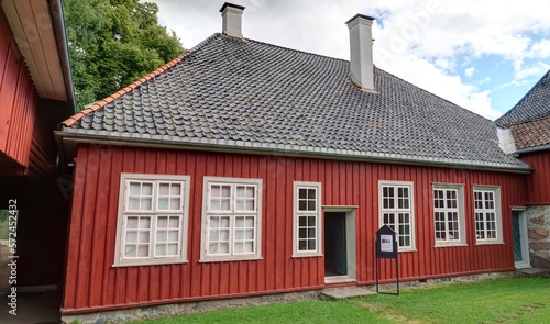 Photography maison ancienne en Norvège, Scandinavie