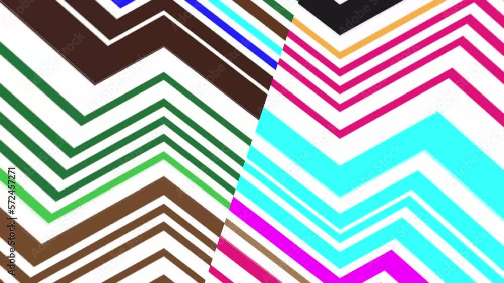 Moving multicolored stripes.Abstract striped background. Seamless loop video. Moving multicolored stripes.Abstract striped background. Seamless loop video.