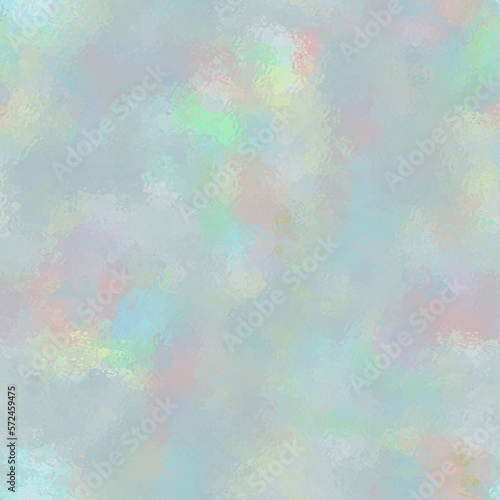 Iridescent rainbow chrome crumpled foil seamless texture. Holographic neon pastel glass, abstract background pattern. blurry pearl Magical fairy, unicorn wallpaper. Illustration