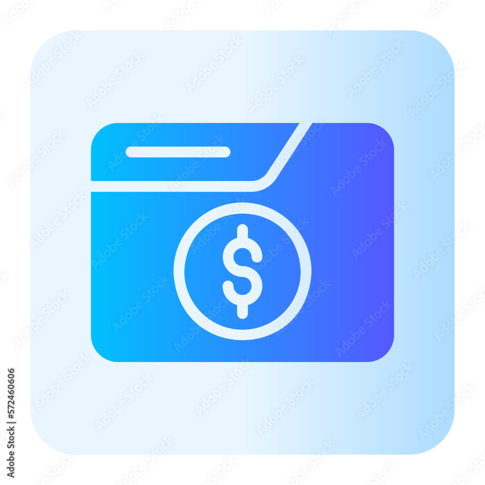 click gradient icon