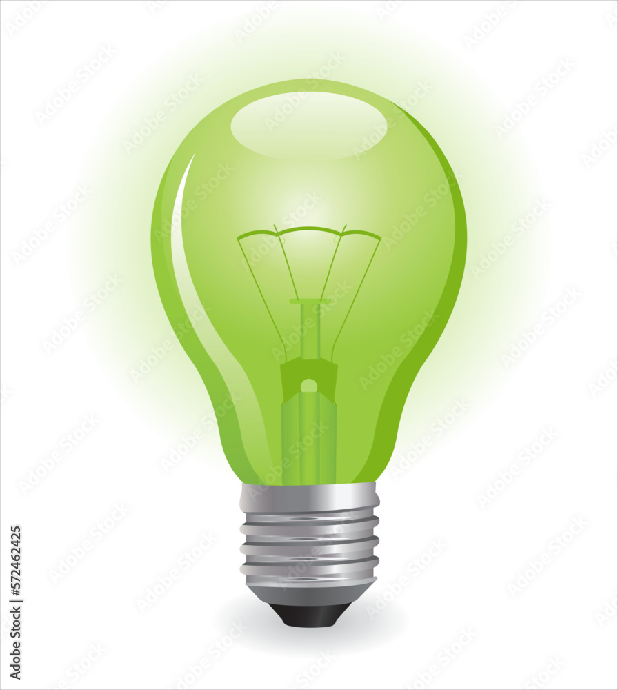 green light bulb green light bulb