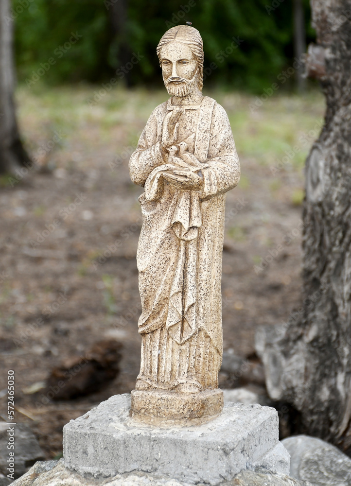 Obraz premium holy image on the mountain