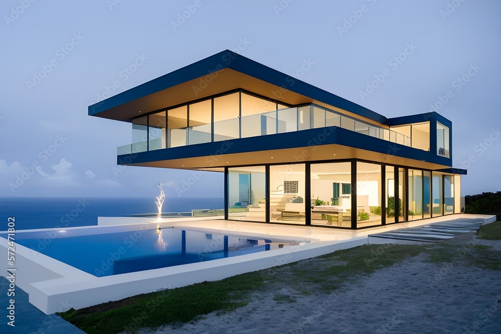 Modern House Ocean
