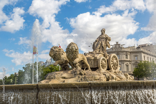 Cibeles fountain in Madrid