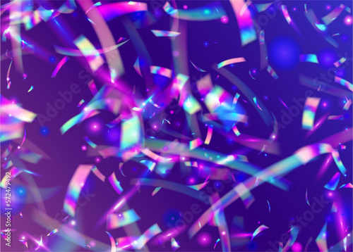 Iridescent Sparkles. Rainbow Glare. Fantasy Art. Digital Foil. Pink Disco Confetti. Party Design. Laser Vaporwave Gradient. Bokeh Effect. Purple Iridescent Sparkles