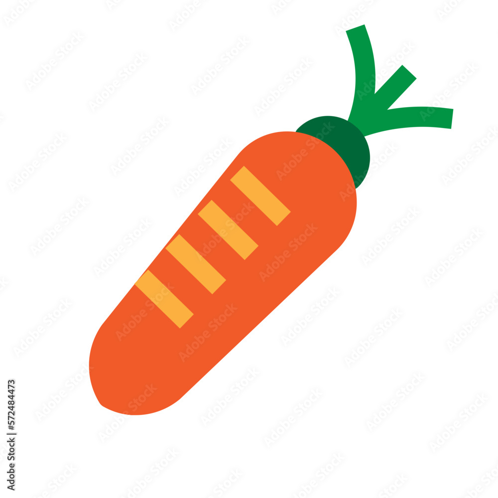Carrot Flat Icon Carrot Flat Icon