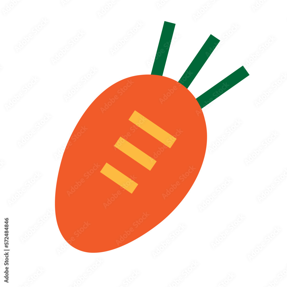 Carrot Flat Icon