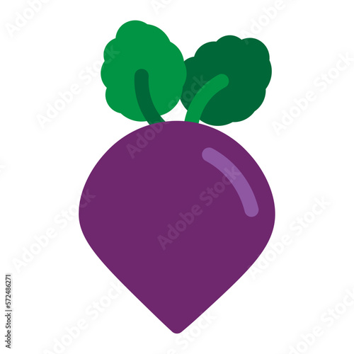Beet Flat Icon