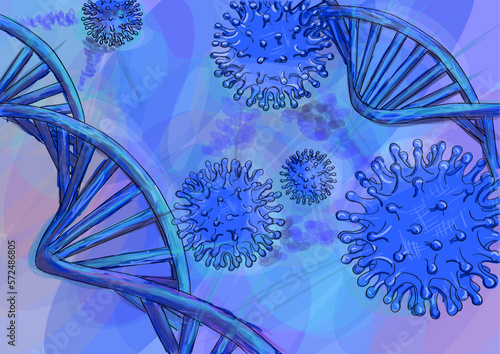 DNA and virus