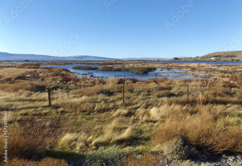 landscape in the mountains in Calafate