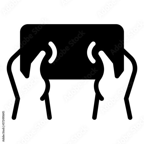 mobile game glyph icon