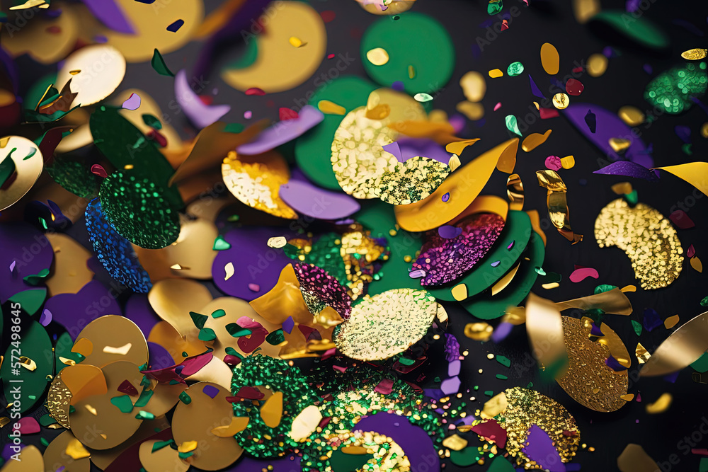 Mardi Gras Confetti