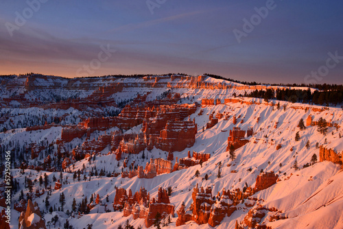 First Light in Bryce Canyon National Park