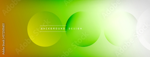 Abstract background - geometric composition created with lights and shadows. Technology or business digital template