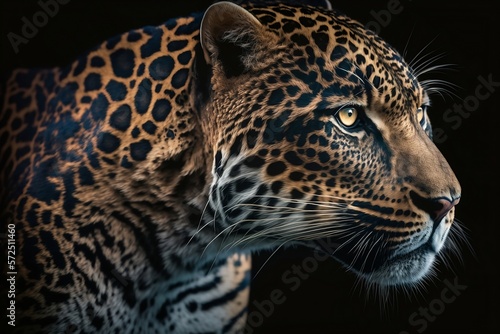 close up portrait of leopard © Chandler