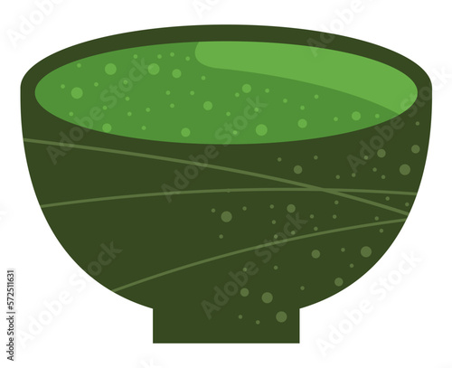 matcha product in cup