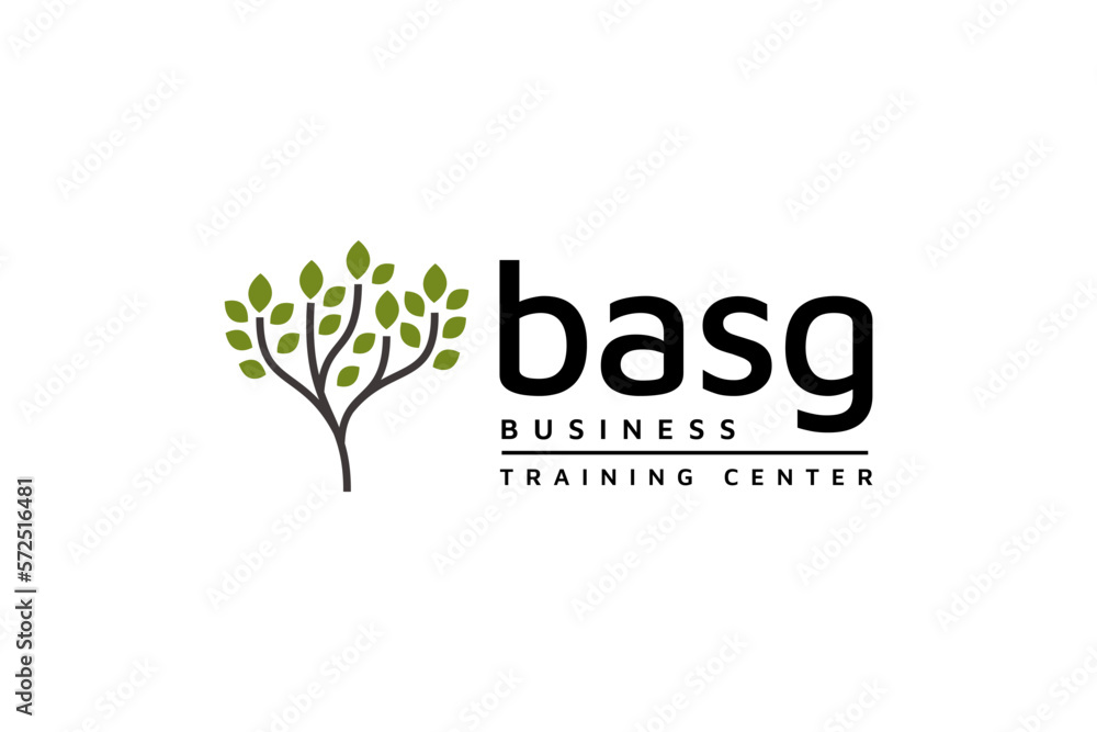 Abstract tree logo design for business company Abstract tree logo design for business company