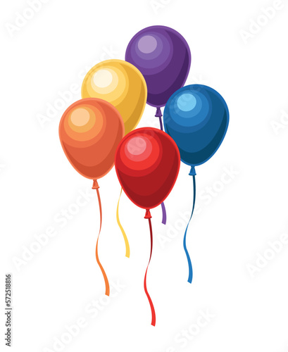 balloons helium floating