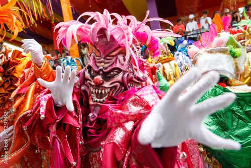 02.04.2023 Dominican Republic Punta Cana Annual Carnival. photo